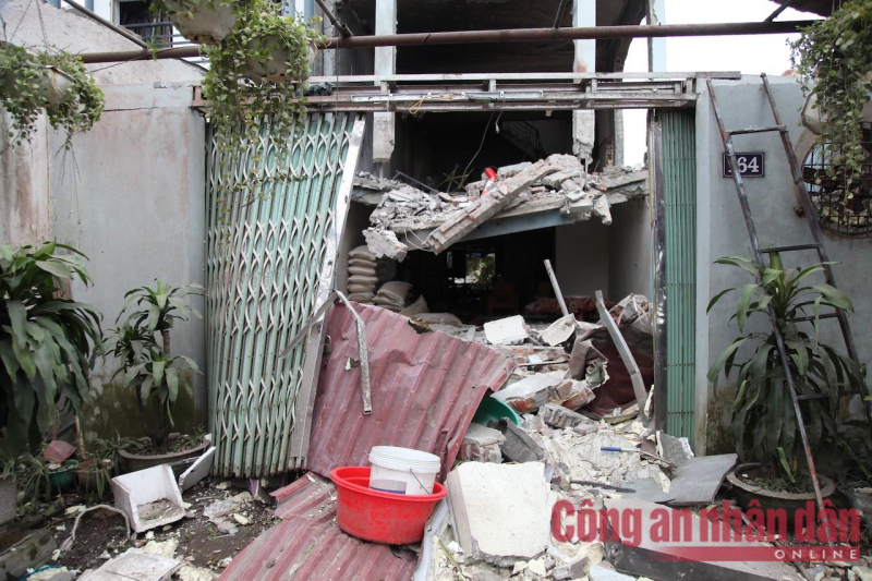 Hiện trường tan hoang sau vụ nổ làm 3 người thương vong tại Thái Nguyên - Báo Công an Nhân dân điện tử