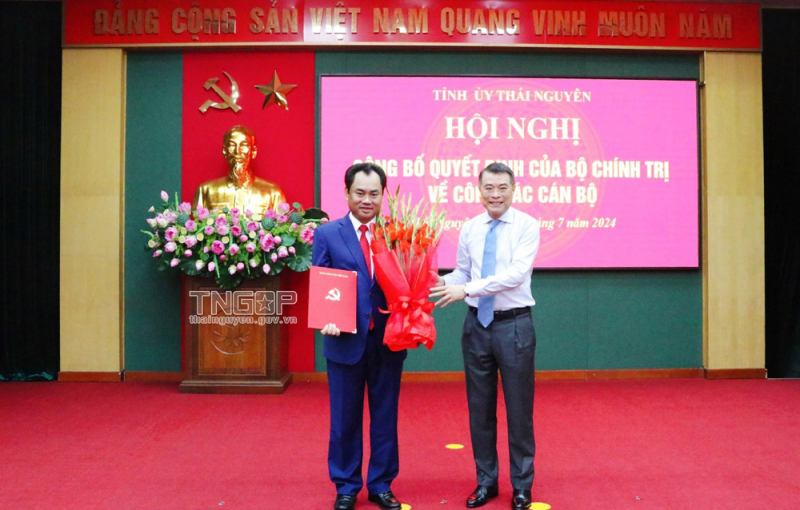 Đồng chí Trịnh Việt Hùng giữ chức Bí thư Tỉnh ủy Thái Nguyên -0