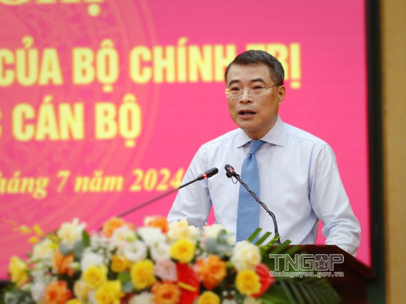 Đồng chí Trịnh Việt Hùng giữ chức Bí thư Tỉnh ủy Thái Nguyên -0