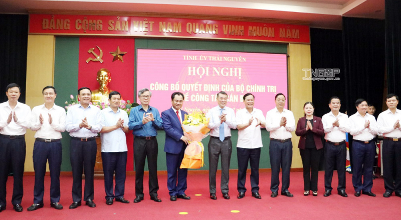 Đồng chí Trịnh Việt Hùng giữ chức Bí thư Tỉnh ủy Thái Nguyên -0