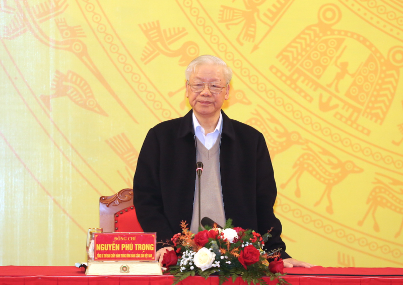 Dấu ấn của Tổng Bí thư Nguyễn Phú Trọng tại các hội nghị Đảng uỷ Công an Trung ương -0