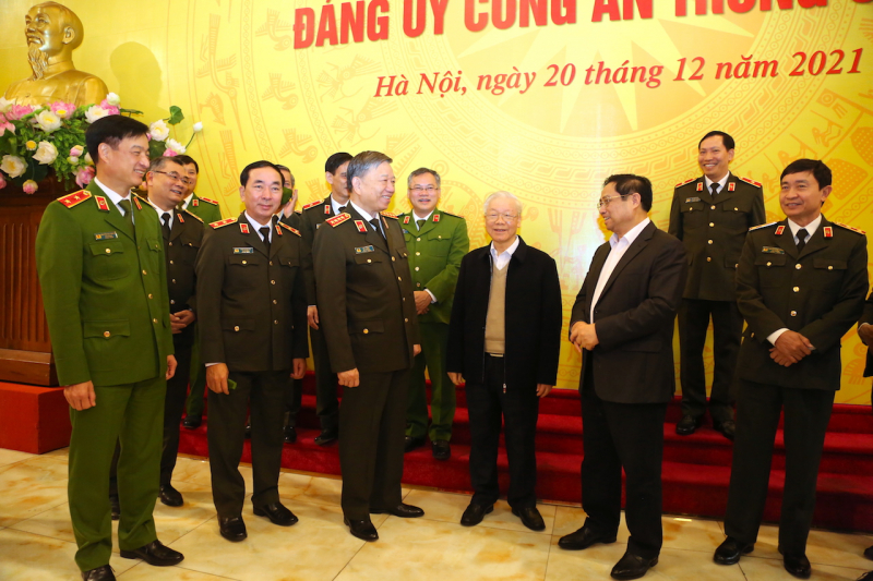 Dấu ấn của Tổng Bí thư Nguyễn Phú Trọng tại các hội nghị Đảng uỷ Công an Trung ương -2