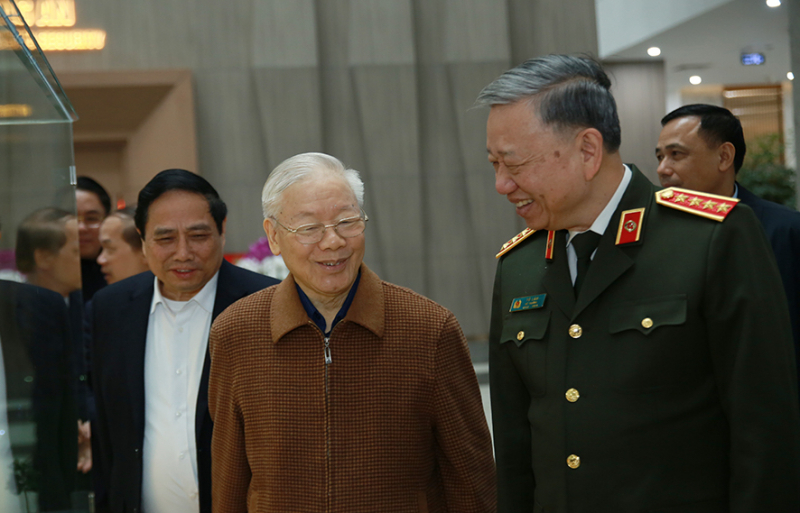 Dấu ấn của Tổng Bí thư Nguyễn Phú Trọng tại các hội nghị Đảng uỷ Công an Trung ương -3