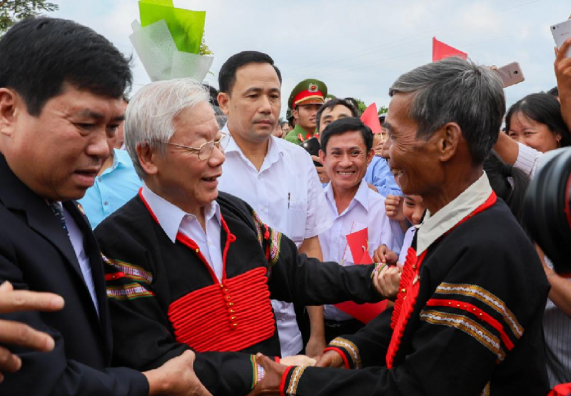 Tổng Bí Thư Nguyễn Phú Trọng trong lòng đồng bào các dân tộc Tây Nguyên -0