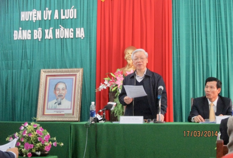 Đồng bào dân tộc thiểu số ở đại ngàn Trường Sơn tiếc thương Tổng Bí thư -0