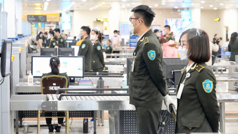 Kiểm soát an ninh hàng không cấp độ 1 dịp tang lễ Tổng Bí thư Nguyễn Phú Trọng -0