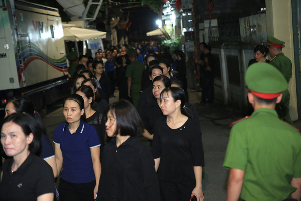 Dòng người yên lặng, thành kính vào viếng Tổng Bí thư Nguyễn Phú Trọng -0