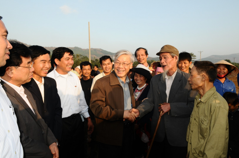 Tổng Bí thư Nguyễn Phú Trọng 3 lần về thăm, làm việc với Đảng bộ, chính quyền và Nhân dân tỉnh Thanh Hóa -0