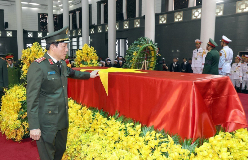 Những hình ảnh của Tổng Bí thư sẽ mãi mãi khắc ghi trong tâm trí nhân dân và lực lượng CAND -0