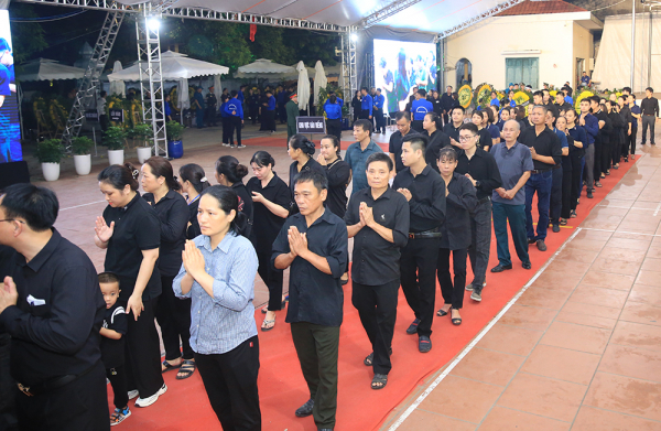 Dòng người yên lặng, thành kính vào viếng Tổng Bí thư Nguyễn Phú Trọng -0