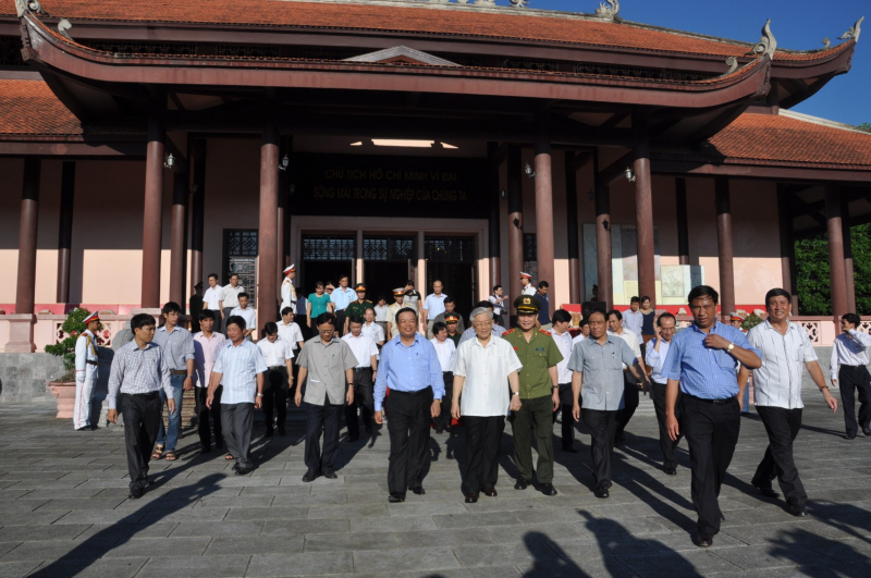 Tổng Bí thư Nguyễn Phú Trọng 3 lần về thăm, làm việc với Đảng bộ, chính quyền và Nhân dân tỉnh Thanh Hóa -0