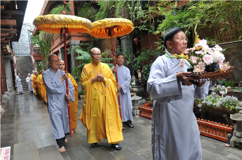 Tăng ni phật tử Đắk Lắk cầu siêu tưởng niệm cố Tổng Bí thư Nguyễn Phú Trọng -0