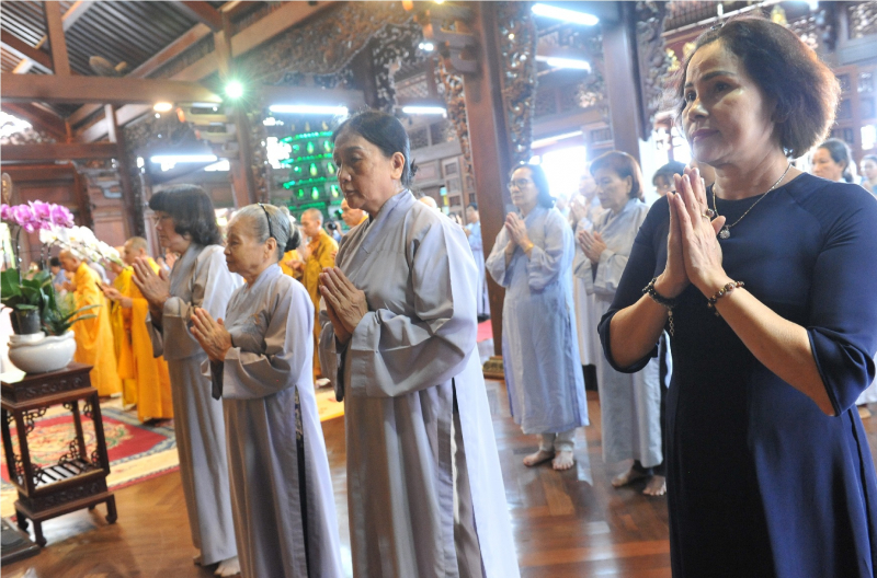 Tăng ni phật tử Đắk Lắk cầu siêu tưởng niệm cố Tổng Bí thư Nguyễn Phú Trọng -0