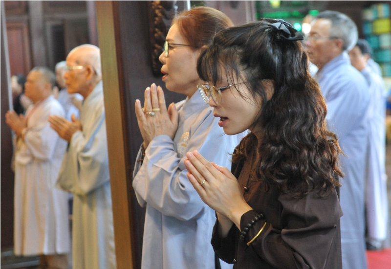 Tăng ni phật tử Đắk Lắk cầu siêu tưởng niệm cố Tổng Bí thư Nguyễn Phú Trọng -0