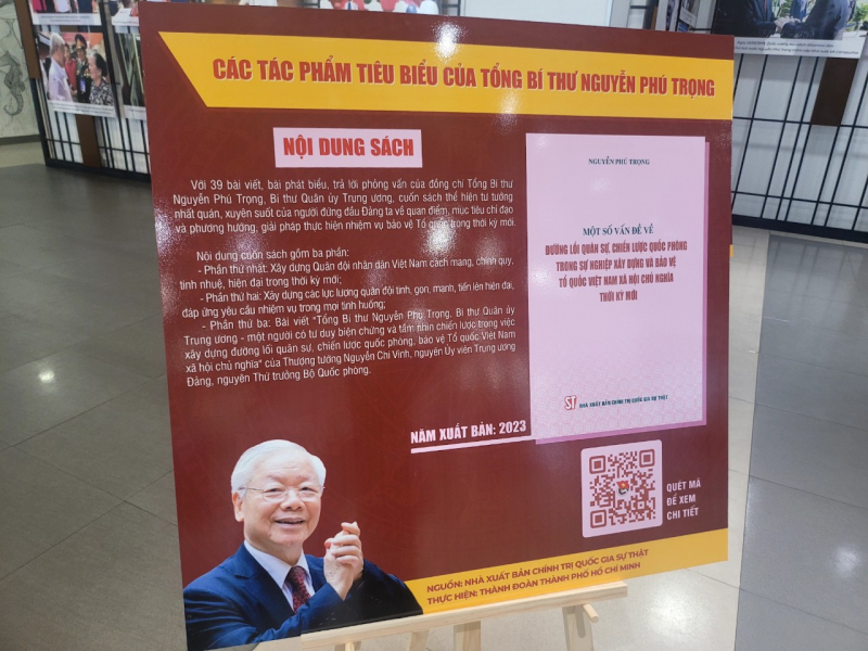 “Đồng chí Tổng Bí thư Nguyễn Phú Trọng sáng mãi trong lòng tuổi trẻ TP Hồ Chí Minh” -1