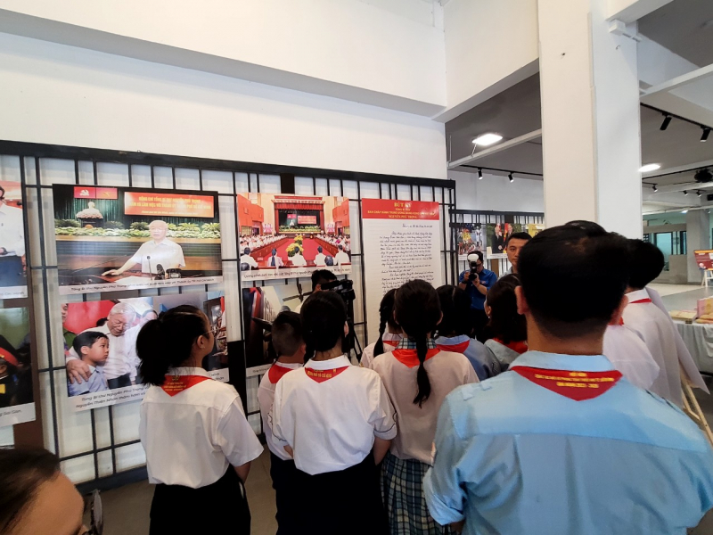 “Đồng chí Tổng Bí thư Nguyễn Phú Trọng sáng mãi trong lòng tuổi trẻ TP Hồ Chí Minh” -4