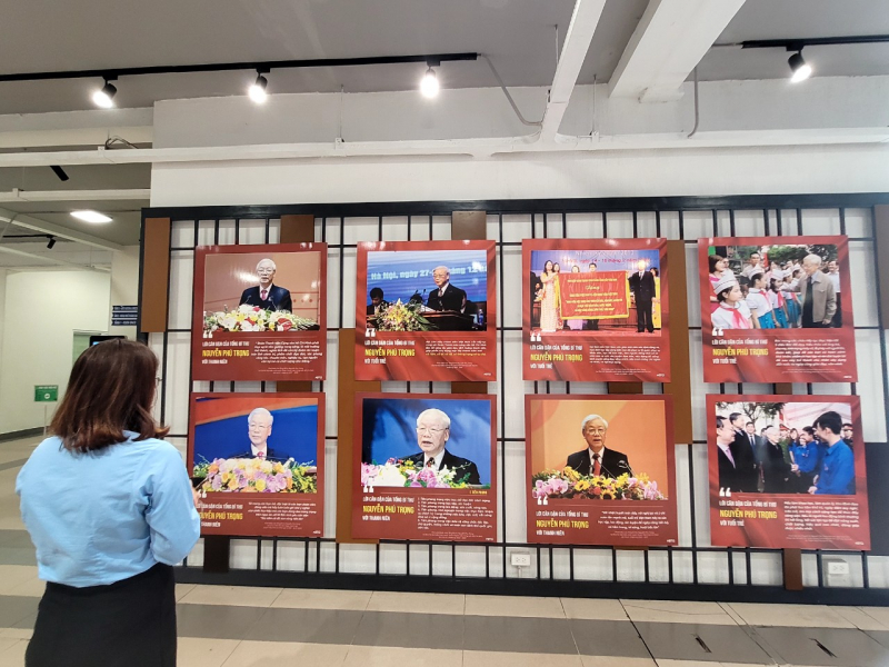 “Đồng chí Tổng Bí thư Nguyễn Phú Trọng sáng mãi trong lòng tuổi trẻ TP Hồ Chí Minh” -1