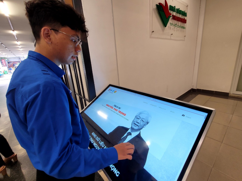 “Đồng chí Tổng Bí thư Nguyễn Phú Trọng sáng mãi trong lòng tuổi trẻ TP Hồ Chí Minh” -5