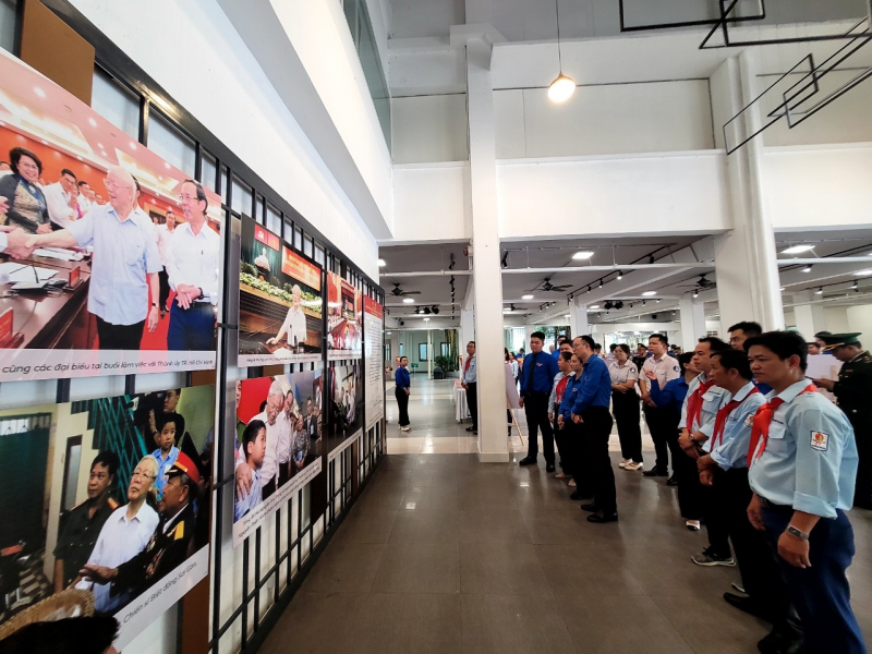 “Đồng chí Tổng Bí thư Nguyễn Phú Trọng sáng mãi trong lòng tuổi trẻ TP Hồ Chí Minh” -0