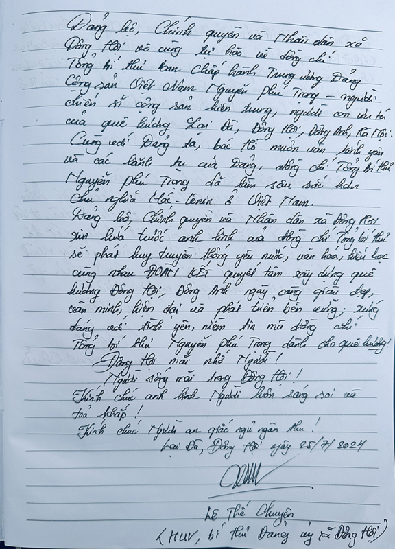 Một trái tim lớn đã ngừng đập trong yên bình của đất nước hôm nay -0