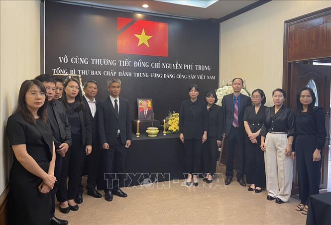 Kiều bào thế giới tưởng nhớ Tổng Bí thư Nguyễn Phú Trọng -0