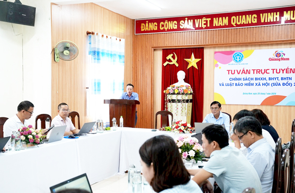 BHXH Quảng Nam linh hoạt trong tuyên truyền chính sách BHXH, BHYT, BHTN và Luật BHXH (sửa đổi) -0