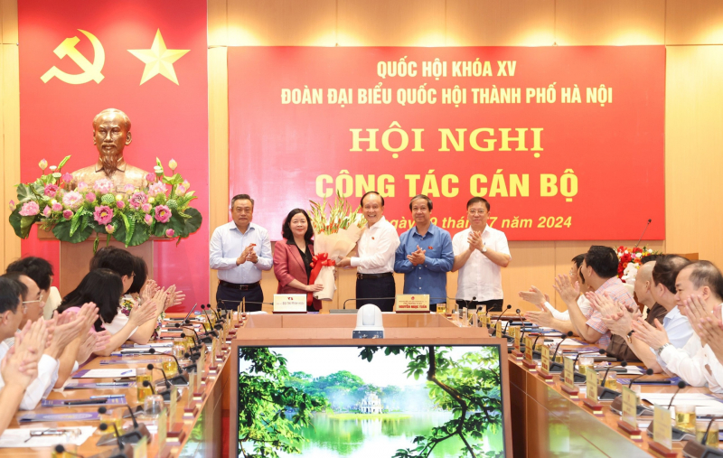 Bí thư Thành uỷ Hà Nội được bầu làm Trưởng đoàn đại biểu Quốc hội TP -0