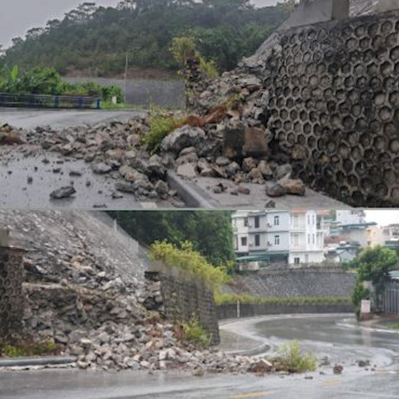 Mưa lớn nhấn chìm TP Hạ Long, 13 hộ dân phải di dời khẩn cấp -0