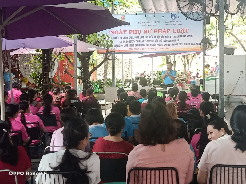 Nâng cao nhận thức chính sách BHXH, BHYT cho các hội viên phụ nữ -0