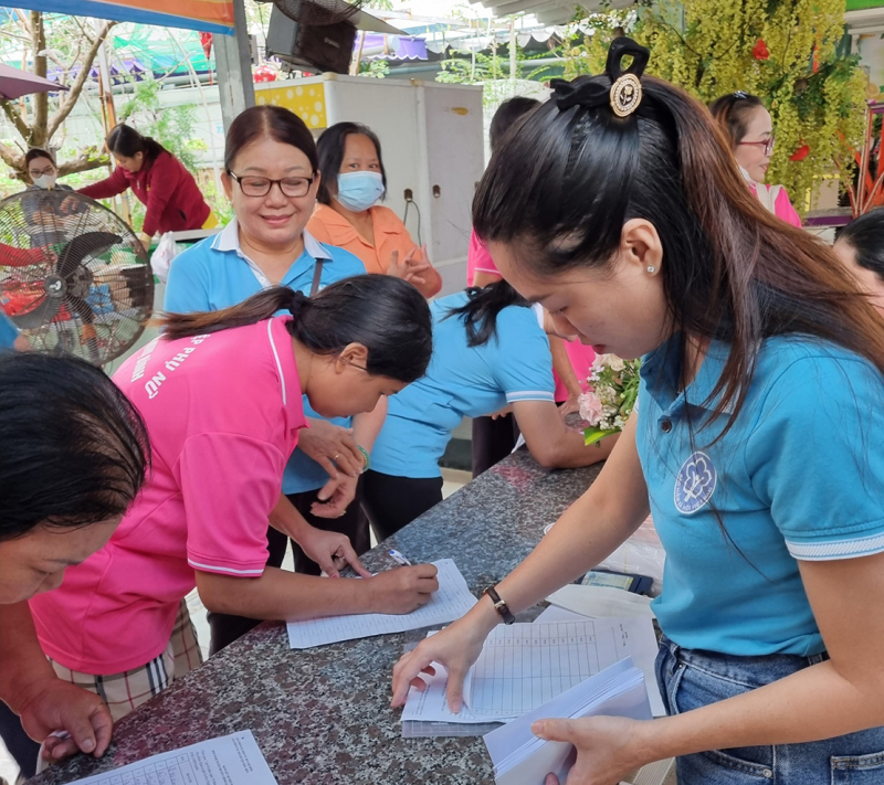 Nâng cao nhận thức chính sách BHXH, BHYT cho các hội viên phụ nữ -0