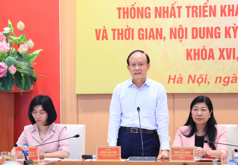 Thống nhất triển khai kế hoạch thi hành Luật Thủ đô -0