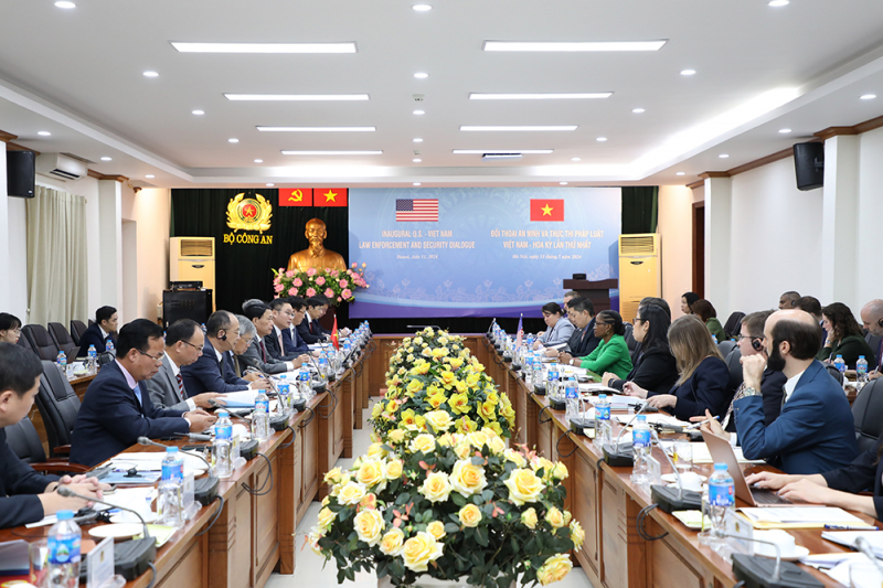 Việt Nam - Hoa Kỳ tăng cường hợp tác trong lĩnh vực an ninh và thực thi pháp luật -1