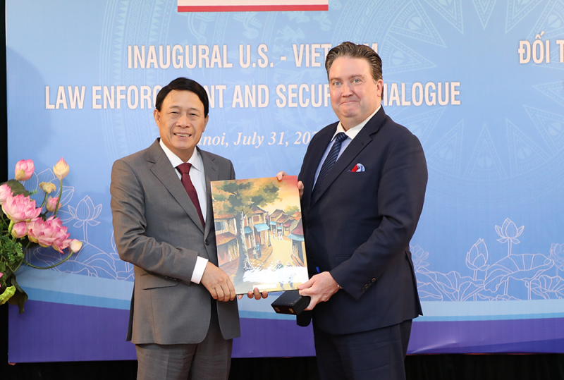 Việt Nam - Hoa Kỳ tăng cường hợp tác trong lĩnh vực an ninh và thực thi pháp luật -1