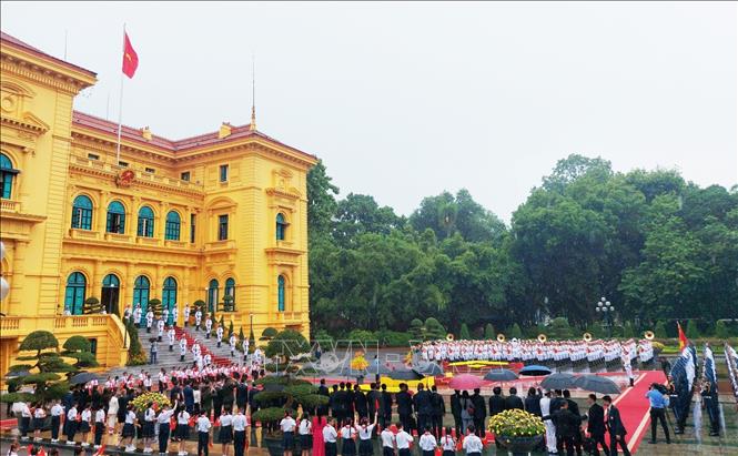 Chủ tịch nước Tô Lâm chủ trì lễ đón chính thức Tổng thống Timor Leste -0
