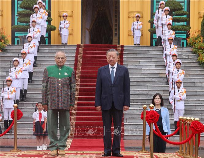Chủ tịch nước Tô Lâm chủ trì lễ đón chính thức Tổng thống Timor Leste -0