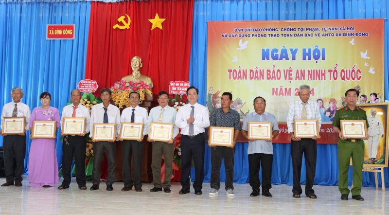 Tiền Giang có nhiều cách làm hay, sáng tạo trong phong trào toàn dân bảo vệ ANTQ -0