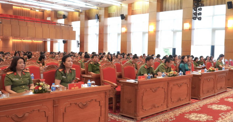 Phụ nữ CAND tiếp tục thực hiện thắng lợi Nghị quyết Đại hội Phụ nữ Bộ Công an thứ IX -0