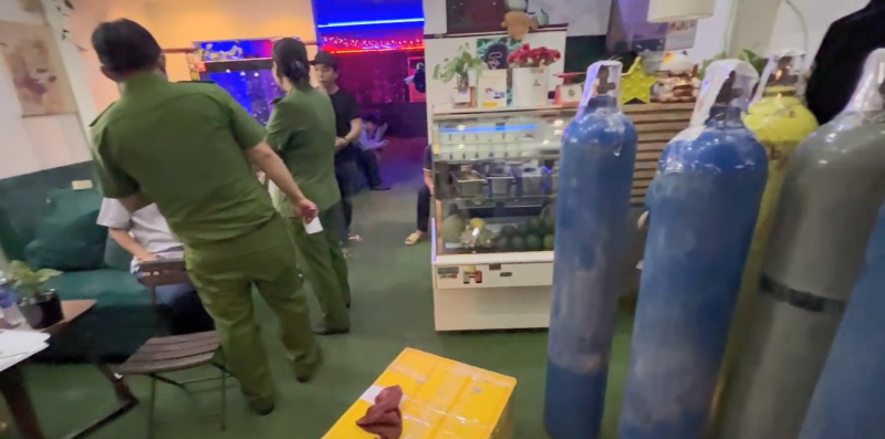 Phát hiện, xử lý nhiều tụ điểm kinh doanh “bóng cười”, tổ chức sử dụng ma túy trái phép  -0