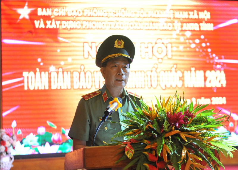 Thứ trưởng Lê Quốc Hùng dự Ngày hội Toàn dân bảo vệ an ninh Tổ quốc tại Đắk Lắk -0