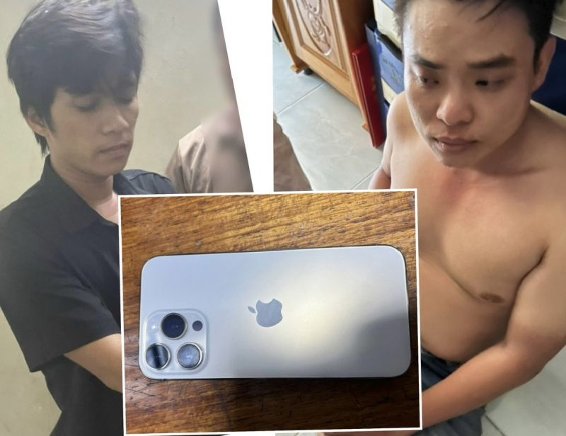 Bắt 2 con nghiện vừa ra tù đã thực hiện hàng loạt vụ cướp giật -0