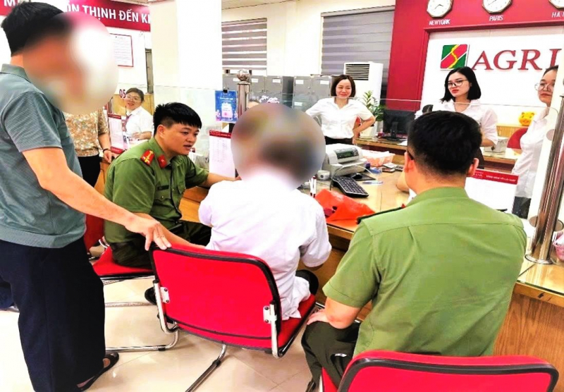 Ngăn chặn thành công 1 vụ lừa đảo chiếm đoạt tài sản -0
