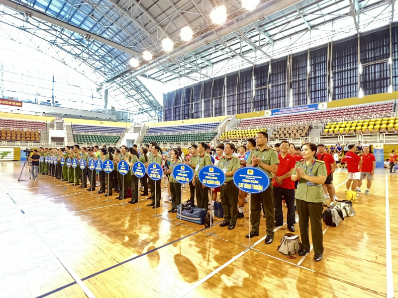 Khai mạc Hội thao Công đoàn Công an nhân dân khu vực phía Nam -0