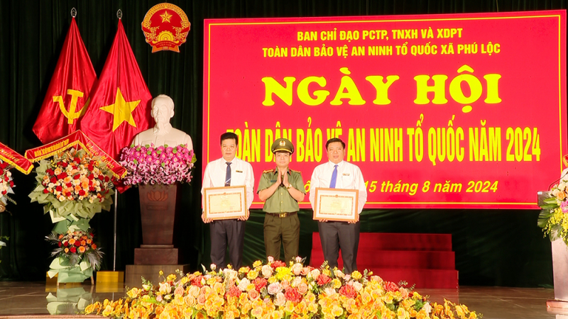 Bộ Công an tổ chức Ngày hội Toàn dân bảo vệ an ninh Tổ quốc năm 2024 tại xã Phú Lộc, huyện Nho Quan -0