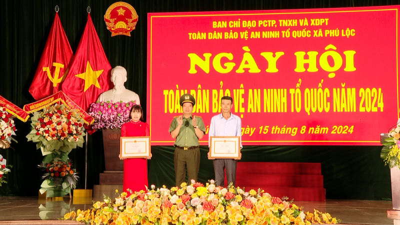 Ngày hội Toàn dân bảo vệ an ninh Tổ quốc năm 2024 tại xã Phú Lộc, huyện Nho Quan -0