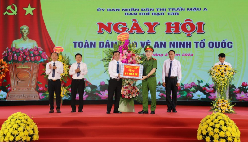 Thứ trưởng Nguyễn Ngọc Lâm dự Ngày hội Toàn dân bảo vệ an ninh Tổ quốc tại tỉnh Yên Bái -0