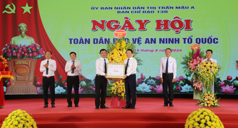 Thứ trưởng Nguyễn Ngọc Lâm dự Ngày hội Toàn dân bảo vệ an ninh Tổ quốc tại tỉnh Yên Bái -0