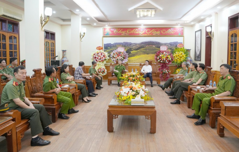 Thứ trưởng Nguyễn Ngọc Lâm dự Ngày hội Toàn dân bảo vệ an ninh Tổ quốc tại tỉnh Yên Bái -0