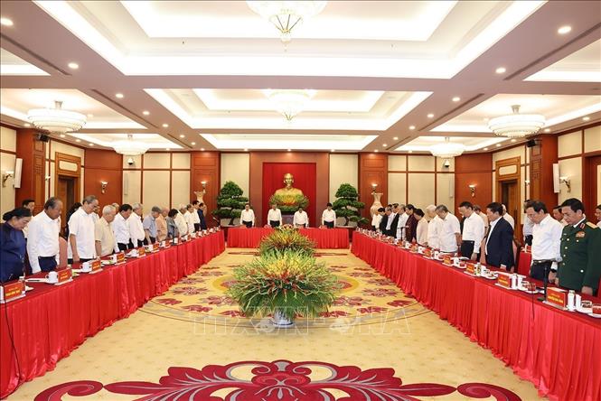 Tổng Bí thư, Chủ tịch nước Tô Lâm chủ trì Hội nghị gặp mặt các đồng chí lãnh đạo, nguyên lãnh đạo Đảng, Nhà nước -0