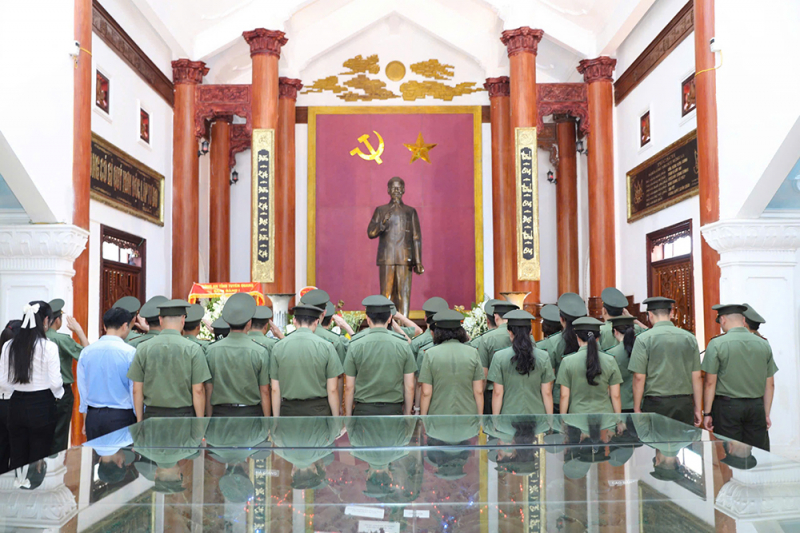 Cục Hậu cần về nguồn tại tỉnh Tuyên Quang -0
