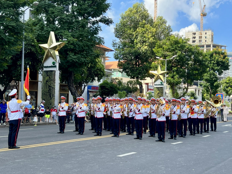Chương trình đặc biệt biểu diễn võ thuật, diễu hành kỵ binh và nhạc kèn CAND -0